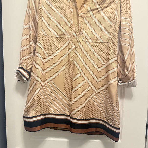 Veronica Beard

Pryce Striped Silk-Blend Shirtdress - Picture 7 of 7